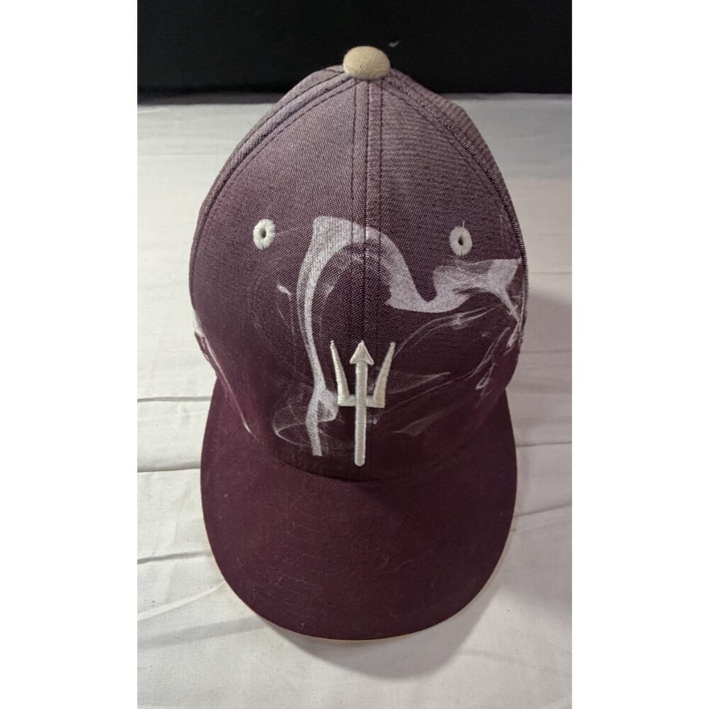 Adidas Arizona Sun Devils Purple Fitted Hat Men's Size 7 1/4 NCAA Cap